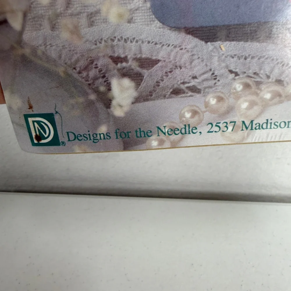 Vtg Designs for Needle 1989 Cross Stitch Kit Geese Self-Cleaning Kitchen 6108